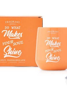 Fragrant Jewels Pumpkin Spice Latte Mystery Ring Mug Candle